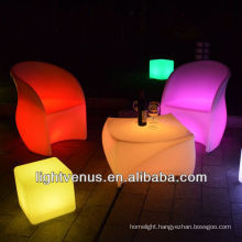 30cm PE Material Living Room LED Cube Light led furniture decorative